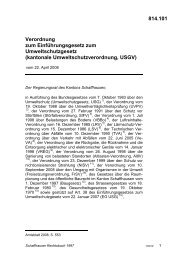 814.101 - Schaffhauser Rechtsbuch - Kanton Schaffhausen