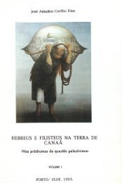 hebreus e filisteus na terra de canaã - Repositório Aberto da ...