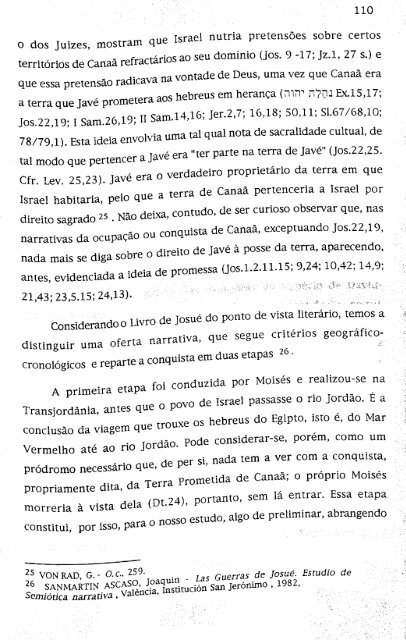 hebreus e filisteus na terra de canaã - Repositório Aberto da ...