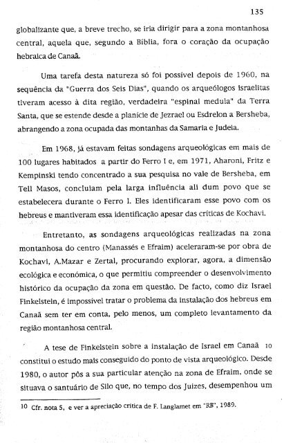 hebreus e filisteus na terra de canaã - Repositório Aberto da ...