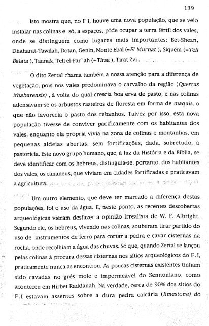 hebreus e filisteus na terra de canaã - Repositório Aberto da ...