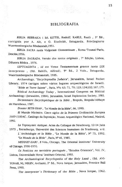 hebreus e filisteus na terra de canaã - Repositório Aberto da ...