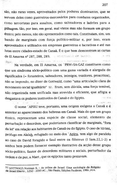 hebreus e filisteus na terra de canaã - Repositório Aberto da ...