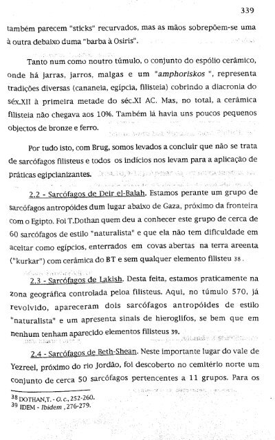 hebreus e filisteus na terra de canaã - Repositório Aberto da ...