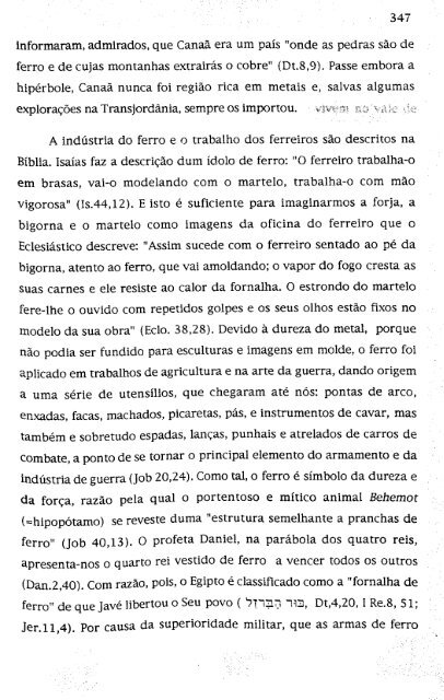 hebreus e filisteus na terra de canaã - Repositório Aberto da ...