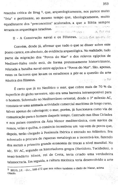 hebreus e filisteus na terra de canaã - Repositório Aberto da ...