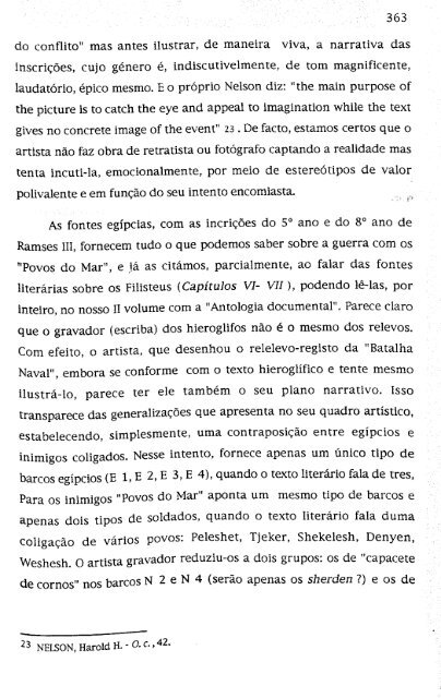 hebreus e filisteus na terra de canaã - Repositório Aberto da ...