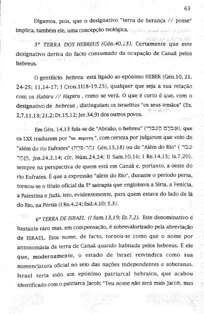 hebreus e filisteus na terra de canaã - Repositório Aberto da ...