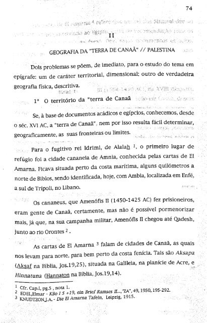 hebreus e filisteus na terra de canaã - Repositório Aberto da ...