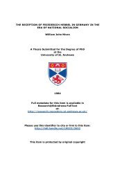 William John Niven Phd Thesis - University of St Andrews