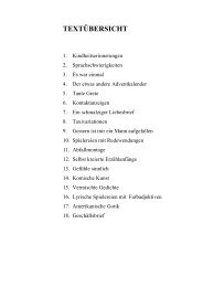 TEXTÜBERSICHT - Schulen