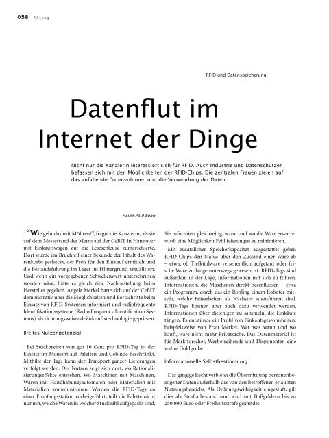 c // mag - Fachzeitschrift für Informationstechnologien, Geoinformationssysteme