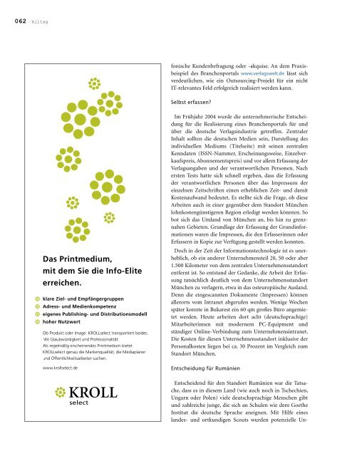 c // mag - Fachzeitschrift für Informationstechnologien, Geoinformationssysteme