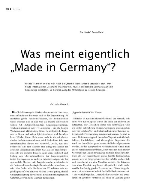 c // mag - Fachzeitschrift für Informationstechnologien, Geoinformationssysteme