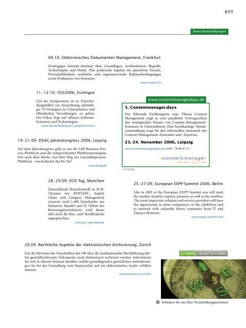 c // mag - Fachzeitschrift für Informationstechnologien, Geoinformationssysteme