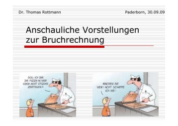 Anschauliche Bruchrechnung 1 nach Dr. Thomas Rottmann - Sinus