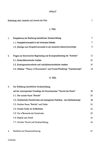 Veröffentlichungsreiche der Abteilung Regulierung von Arbeit ... - WZB