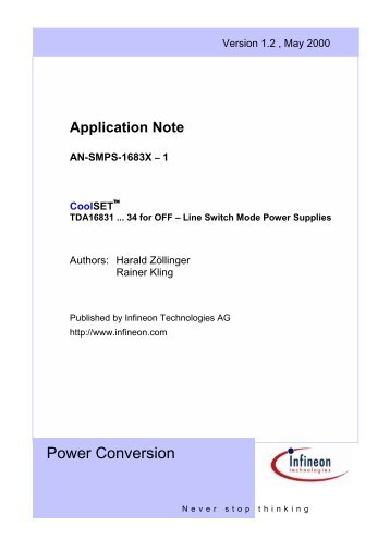 Power Conversion - SmartData