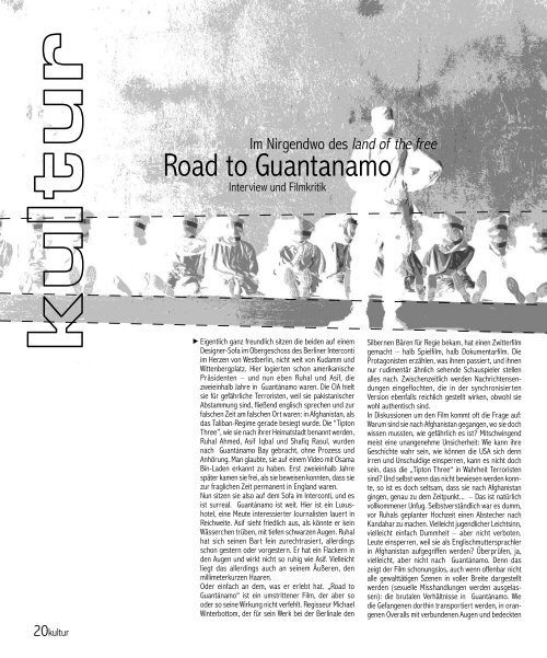 Road to Guantanamo - soma