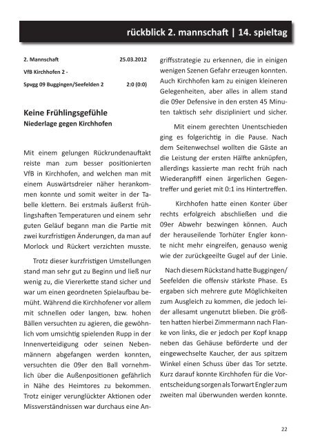 Volltreffer! Ausgabe 124 - Sieg im ersten Test