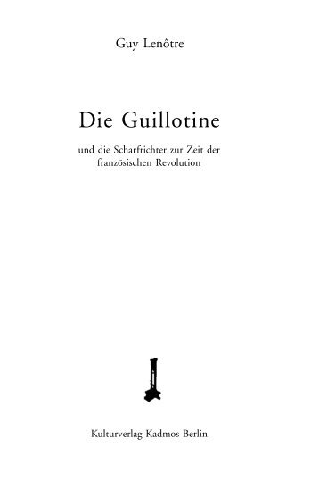 Die Guillotine - Einsnull