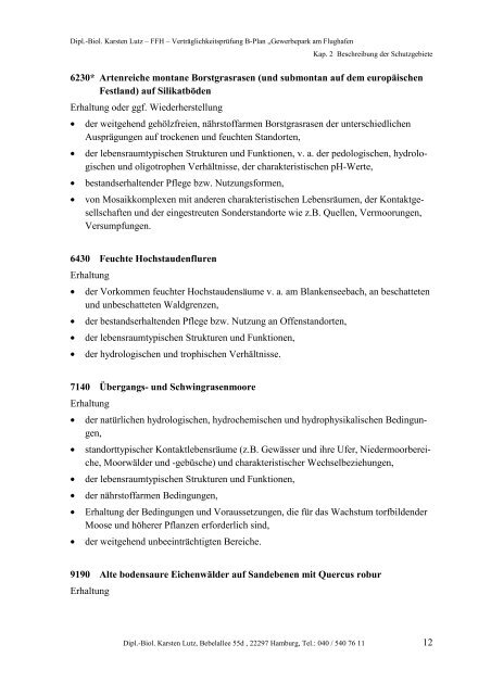 FFH-Studie - Stadtentwicklung - Hansestadt LÜBECK