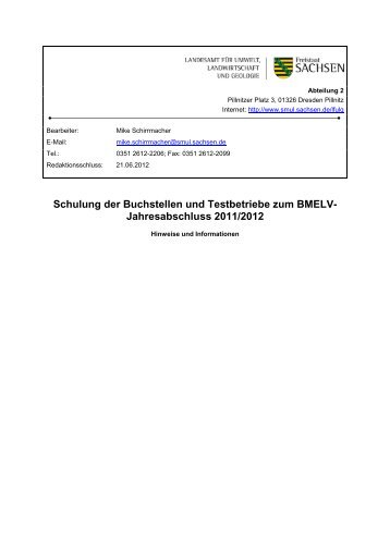Vorlage DIN A4 Text-Layout-Aktuelles - Landwirtschaft in Sachsen