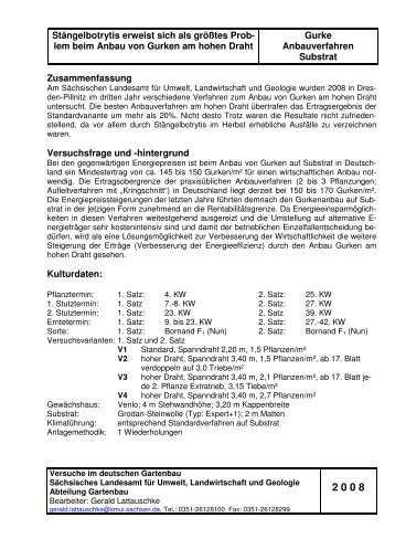 Gurken am hohen Draht auf Substrat 2008 [Download,*.pdf, 0,08 MB]