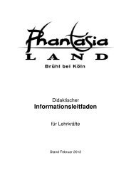 Didaktischer Leitfaden 2012 - Phantasialand