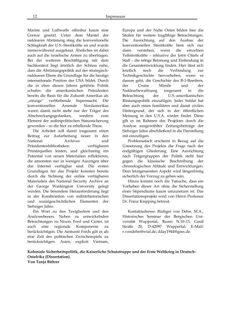 newsletter - Portal Militärgeschichte - Arbeitskreis Militärgeschichte ...