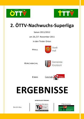 2. ÖTTV-N Nachwuchs-Supe uperliga