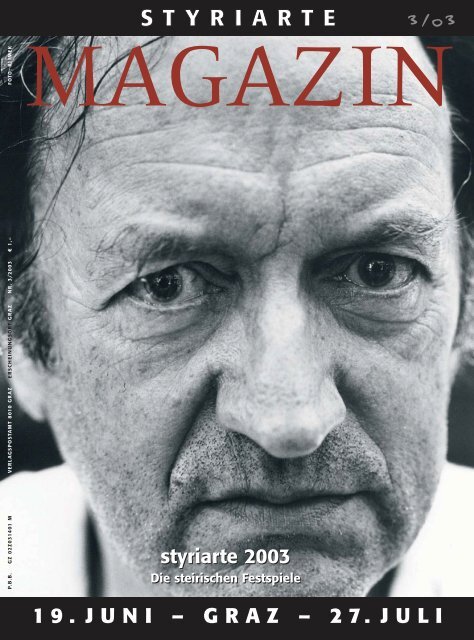 Magazin 3 / 2003 - Styriarte