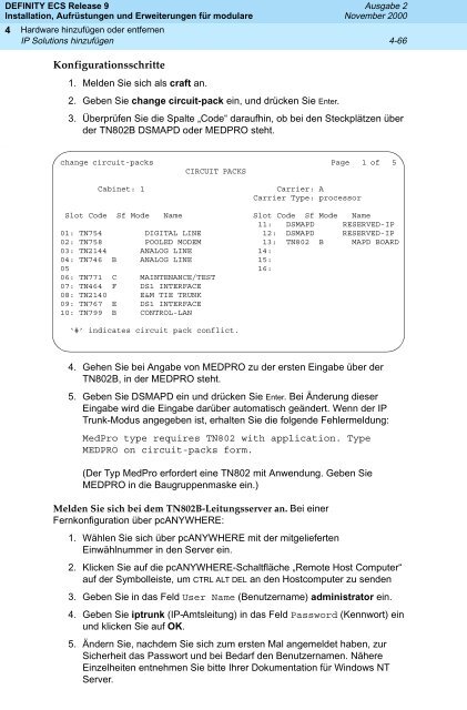 DEFINITY ECS Release 9 Installation ... - Avaya Support