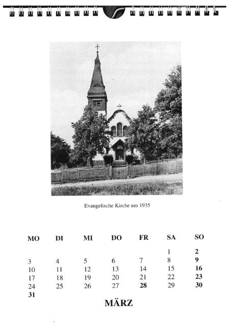 Historischer Kalender 1997 - Historischer Verein Lebach EV