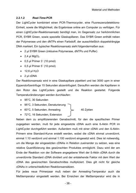 Untersuchungen zur Bedeutung mesenchymaler Stammzellen in ...