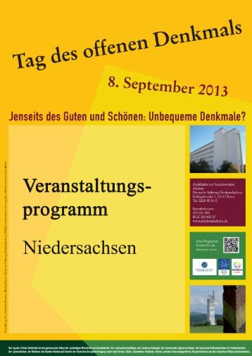 Programm als PDF herunterladen - Tag des offenen Denkmals