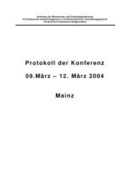 2004 Buko Mainz Protokoll - Erzbistum Köln