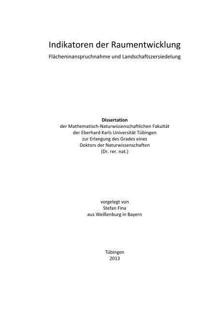 PDF 20.134kB - TOBIAS-lib - Universität Tübingen