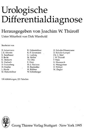 Urologische Differentialdiagnose