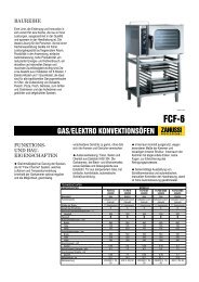 GAS/ELEKTRO KONVEKTIONSÖFEN - Electrolux