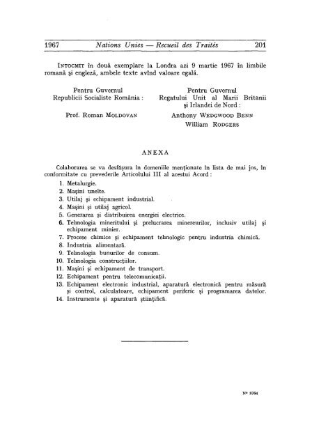 Treaty Series Recueil des Traitds - United Nations Treaty Collection