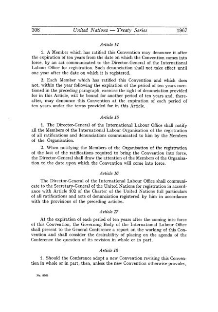 Treaty Series Recueil des Traitds - United Nations Treaty Collection