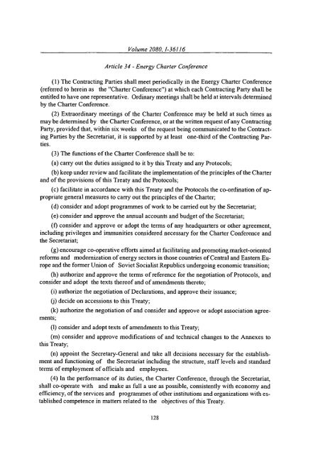 Treaty Series Recueil des Traites - United Nations Treaty Collection