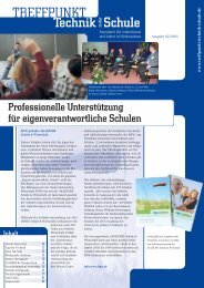 Ausgabe 02/2005 - Treffpunkt Technik in der Schule