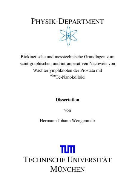 Online dissertation tu münchen