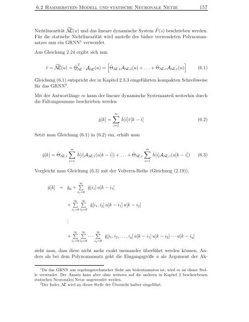 Identifikation nichtlinearer mechatronischer Systeme mit ...