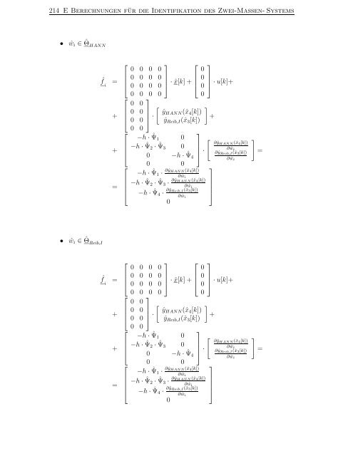 Identifikation nichtlinearer mechatronischer Systeme mit ...