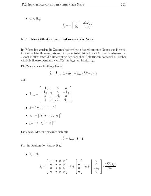 Identifikation nichtlinearer mechatronischer Systeme mit ...