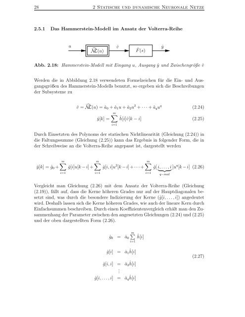 Identifikation nichtlinearer mechatronischer Systeme mit ...