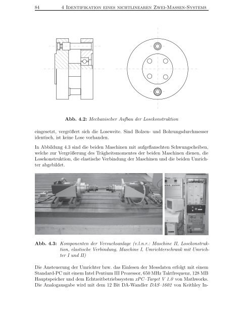 Identifikation nichtlinearer mechatronischer Systeme mit ...